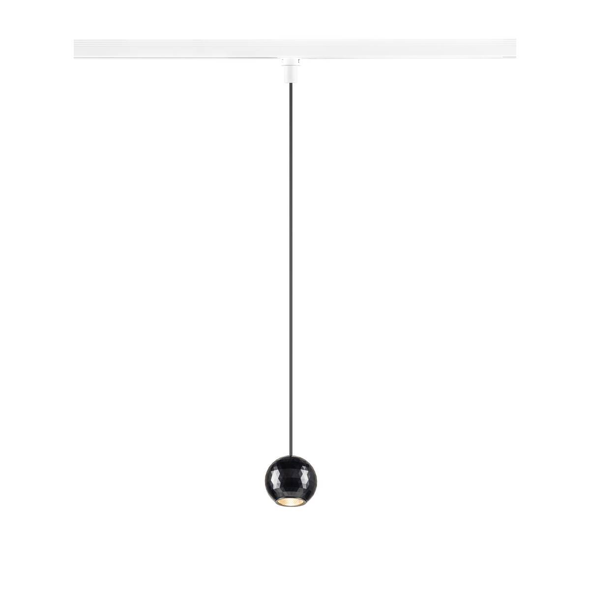 LA 1010325 DYSKO 1~ závěsné svítidlo, PHASE, délka závěsu 200 cm, 2700K, 36°, bílá / černá - BIG WHITE (SLV)