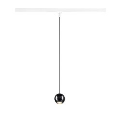 Obrázek pro produkt DYSKO 1~ závěsné svítidlo, PHASE, délka závěsu 200 cm, 2700K, 36°, bílá / černá - BIG WHITE (SLV)