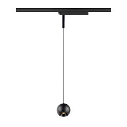Obrázek pro produkt LIGHT EYE® 2.0 1~ závěsné svítidlo, délka závěsu 200 cm, 2700 K, 30°, černá - BIG WHITE (SLV)