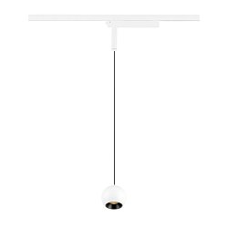 Obrázek pro produkt LIGHT EYE® 2.0 1~ závěsné svítidlo, délka závěsu 200 cm, 2700 K, 30°, bílá / černá - BIG WHITE (SLV)