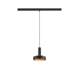 Obrázek pro produkt LALU® SET 48V závěsné svítidlo, LED základna, PLATE 15, DALI, délka závěsu 200 cm, 2700/3000K, 40°, černá - BIG WHITE (SLV)