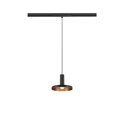 Obrázek pro produkt LALU® SET 48V závěsné svítidlo, LED základna, TETRA 14, DALI, délka závěsu 200 cm, 2700/3000K, 40°, černá - BIG WHITE (SLV)