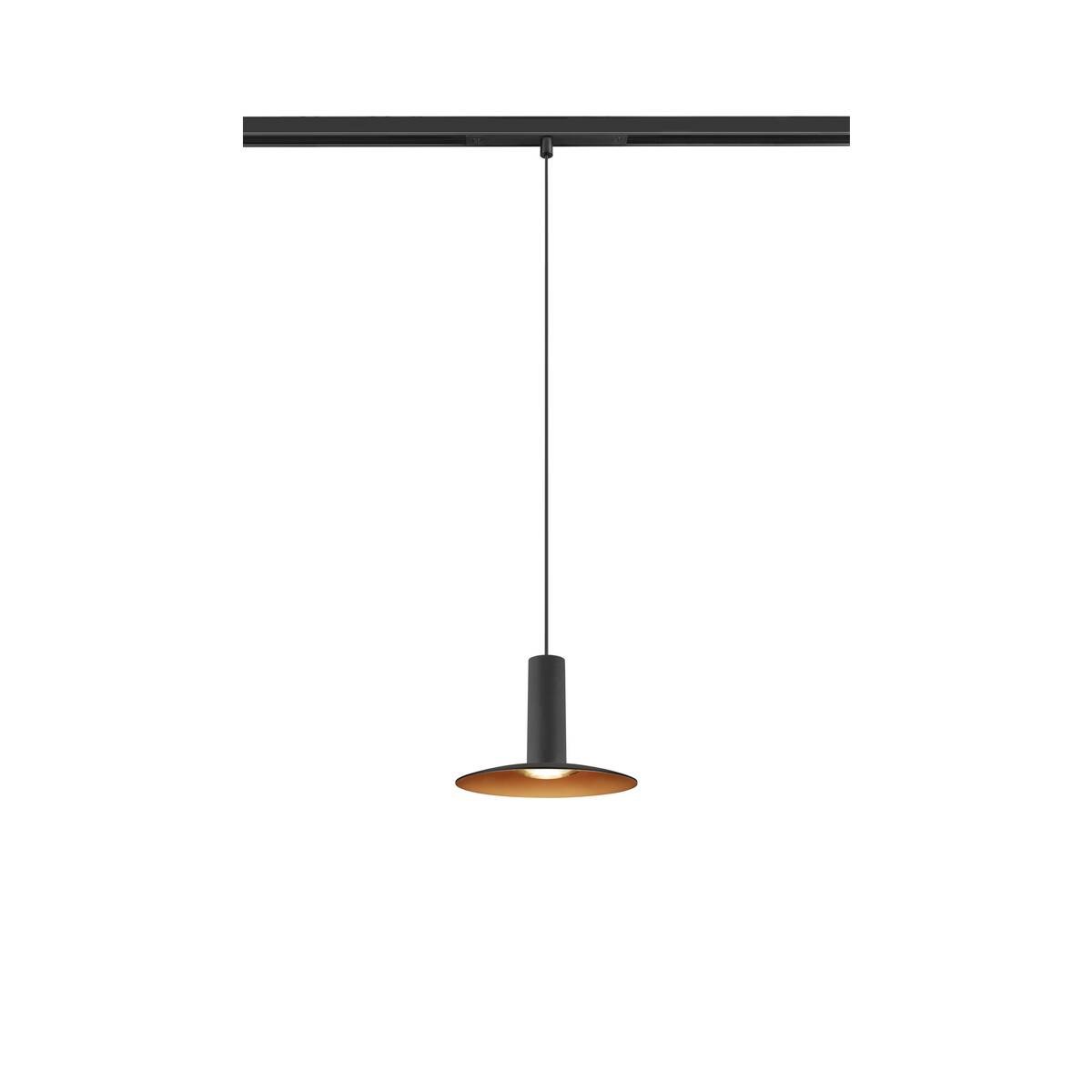 LA 1010802 LALU® SET 48V závěsné svítidlo, LED základna, ELYPSE, DALI, délka závěsu 200 cm, 2700/3000K, 40°, černá - BIG WHITE (SLV)