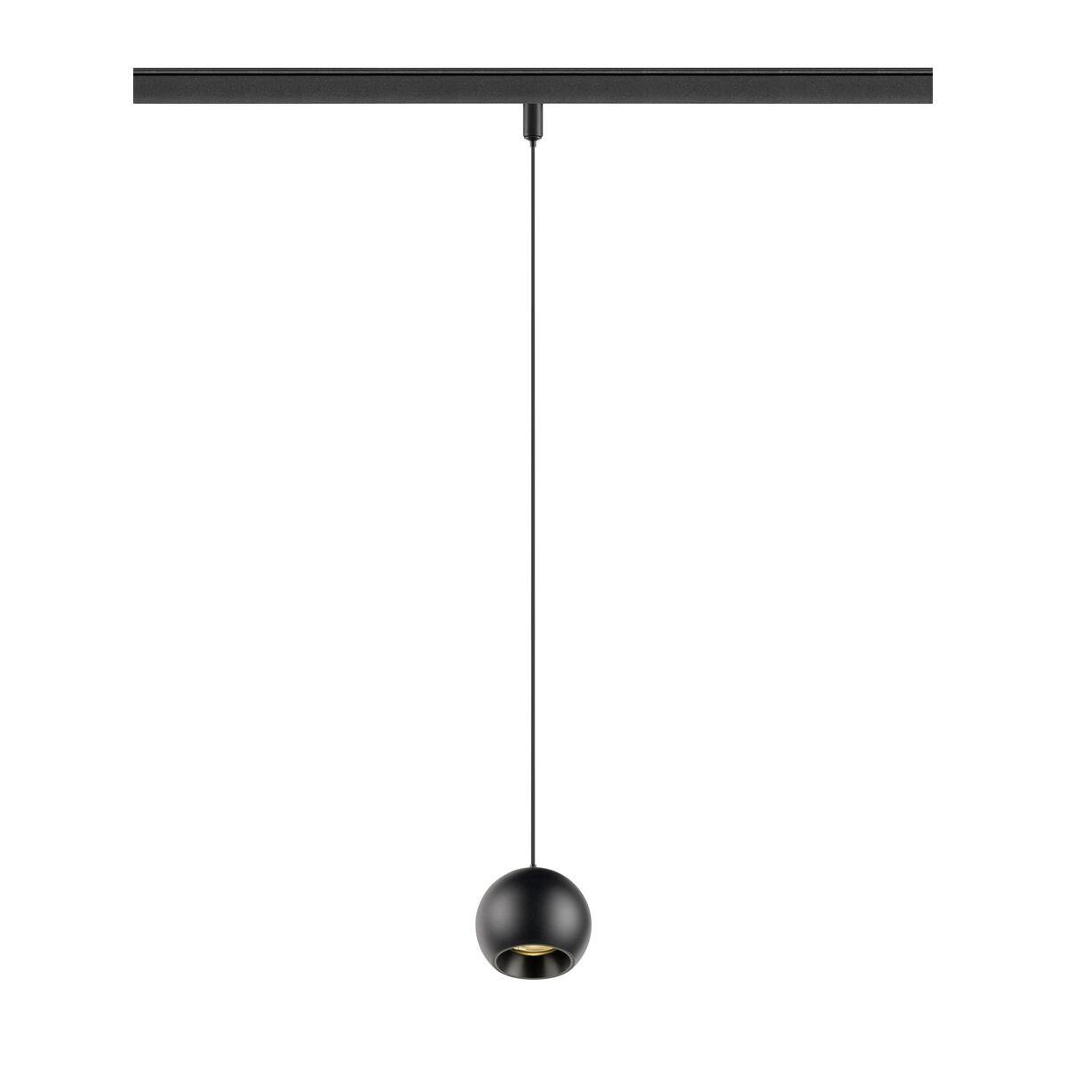LA 1010462 LIGHT EYE® 2.0 48V závěsné svítidlo, DALI, délka závěsu 200 cm, 3000K, 30°, černá - BIG WHITE (SLV)