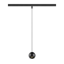 Obrázek pro produkt LIGHT EYE® 2.0 48V závěsné svítidlo, DALI, délka závěsu 200 cm, 3000K, 30°, černá - BIG WHITE (SLV)