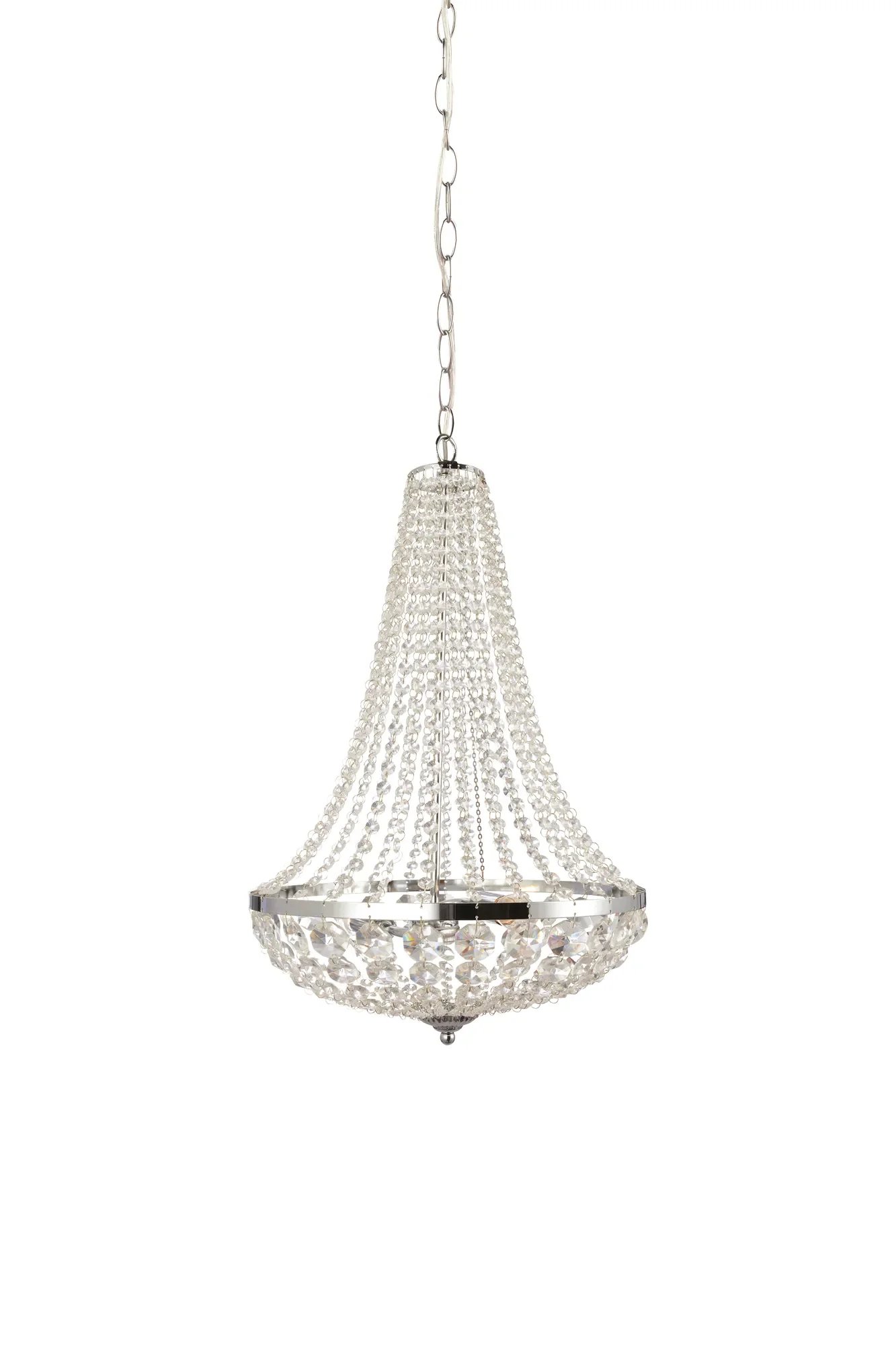 MAR 104890 Gränsö lustr chrom 40 cm - Markslöjd