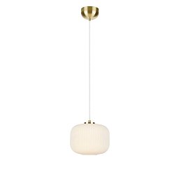 Obrázek pro produkt Sober závěsné svítidlo mosazné/bílé - Markslöjd