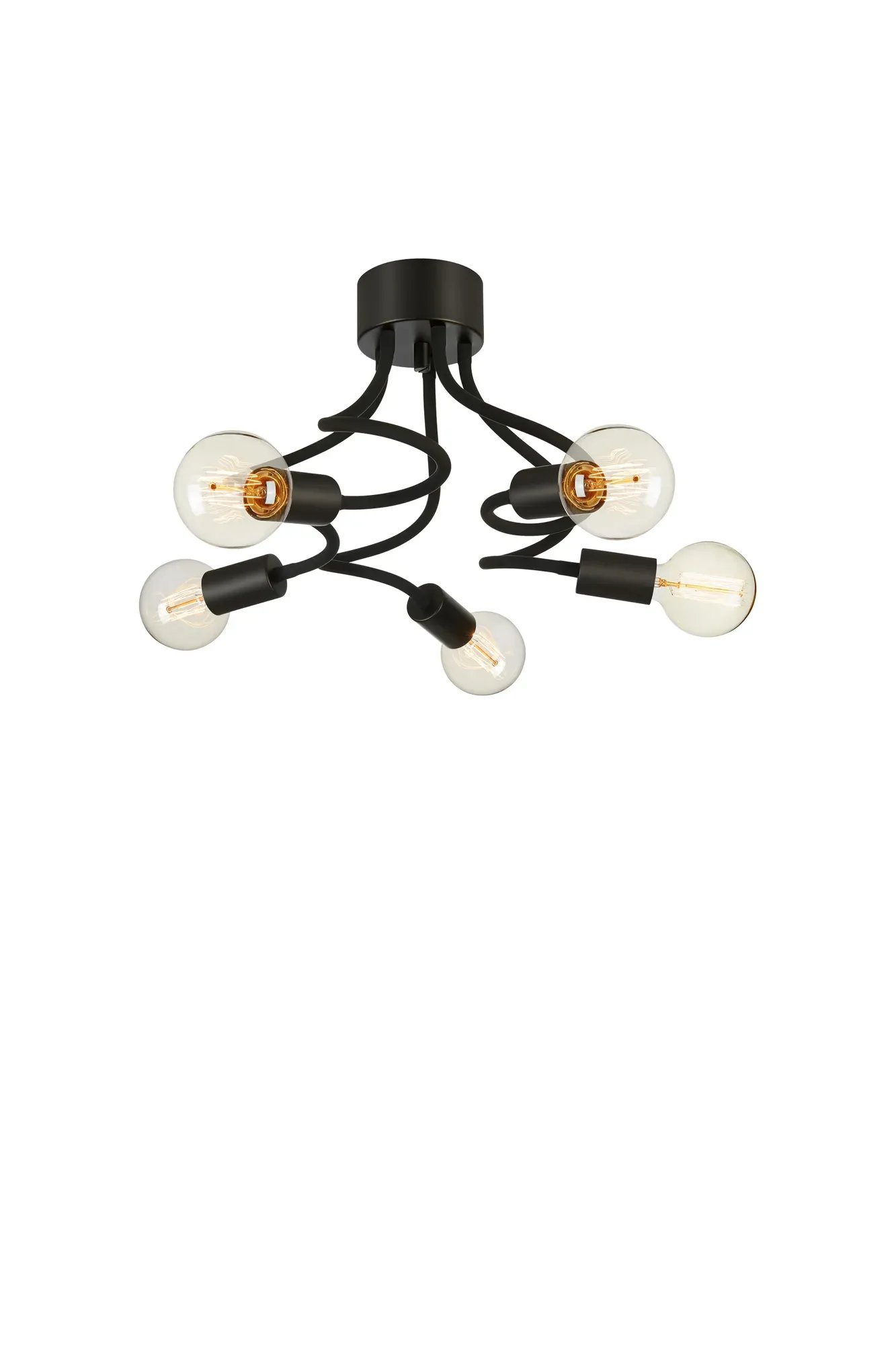 MAR 107931 Medusa stropní svítidlo černé 5 lamp - Markslöjd