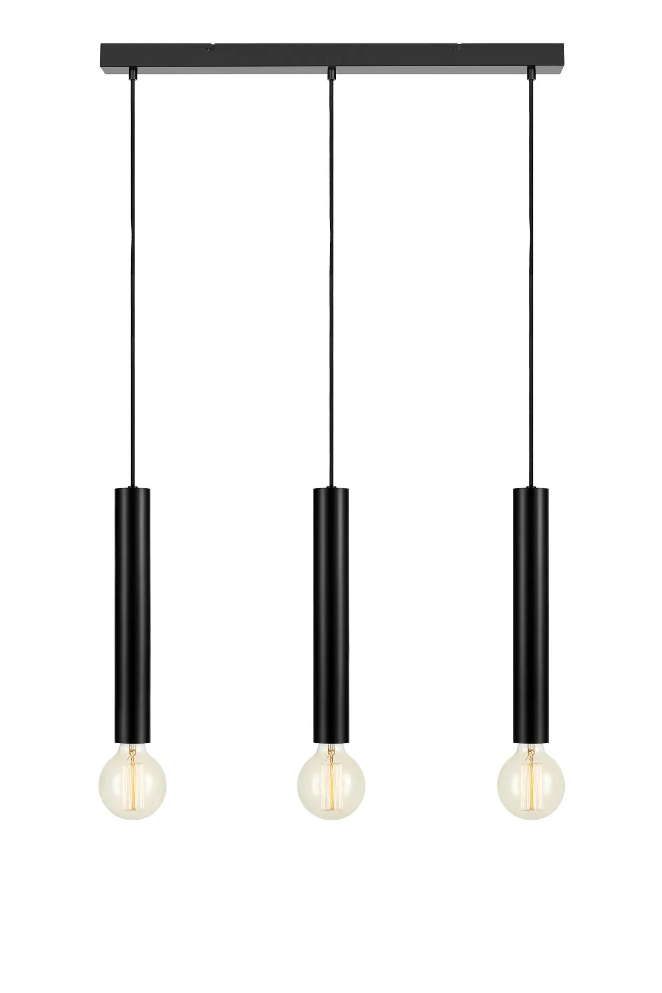 MAR 108262 Sencillo závěsné svítidlo černé 3 lampy - Markslöjd