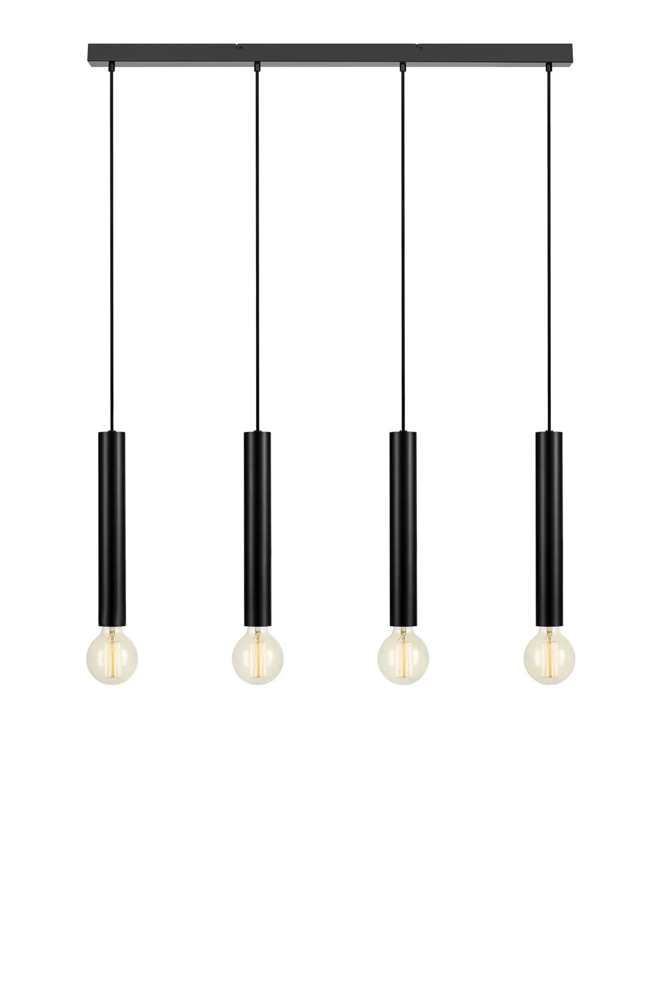 MAR 108264 Sencillo závěsné svítidlo černé 4 lampy - Markslöjd