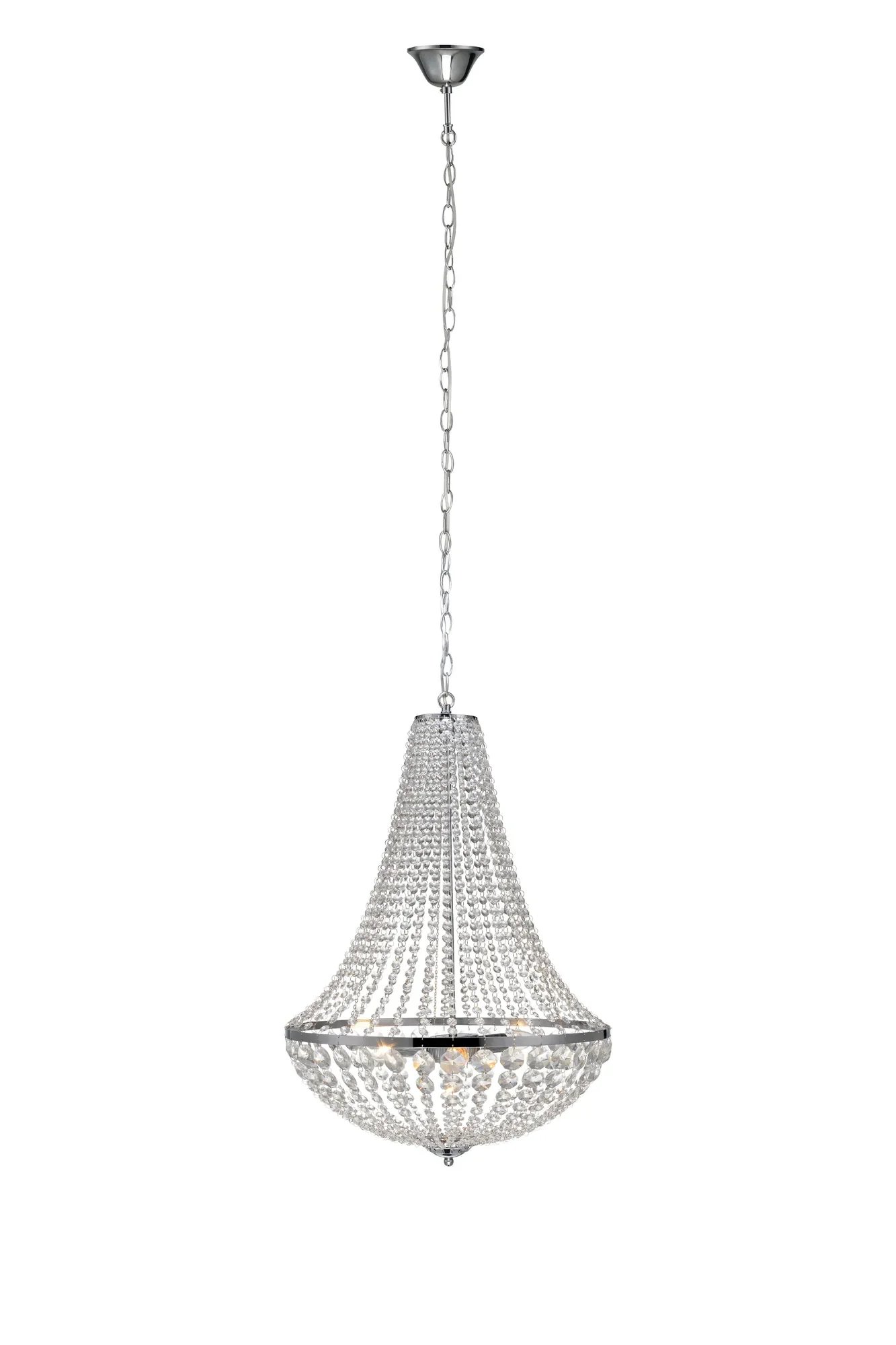 MAR 105317 Gränsö lustr chrom 50 cm - Markslöjd
