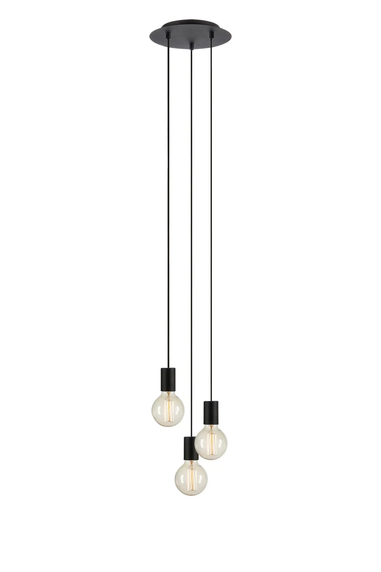MAR 108733 Cielo závěsné svítidlo černé 3 lampy kulaté - Markslöjd