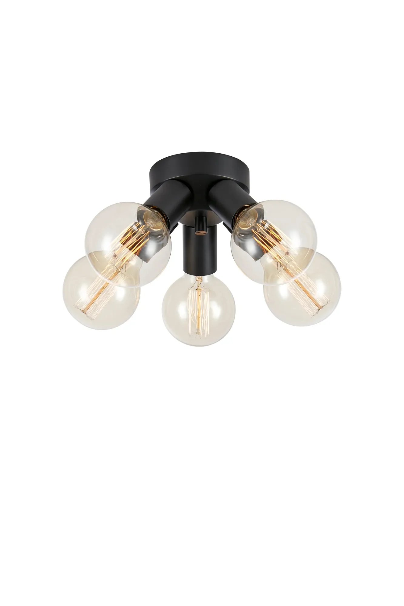 MAR 108552 Mazzo stropní svítidlo černé 5 lamp - Markslöjd