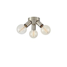 Obrázek pro produkt Mazzo stropní svítidlo nikl 3 lampy - Markslöjd