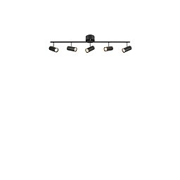 Obrázek pro produkt Barcelona stropní bodové svítidlo černé rovné - Markslöjd