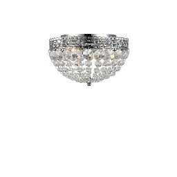 Obrázek pro produkt Saxholm kříšťálové stropní svítidlo chrom - Markslöjd