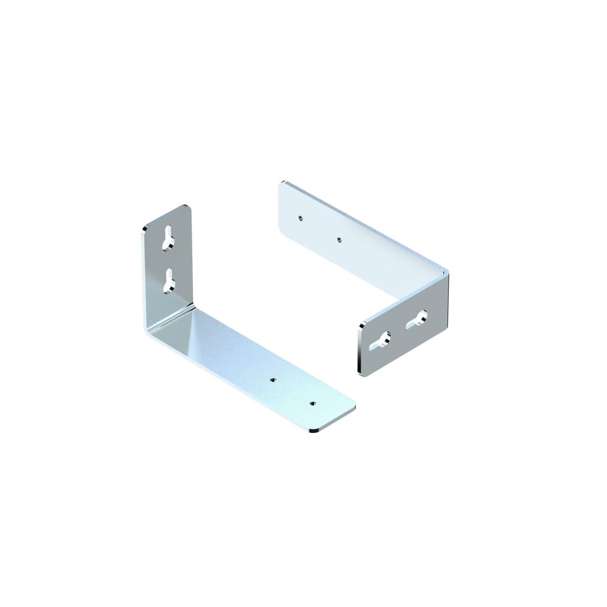 LA 1010931 BATTEN FLAT P Nástěnné držáky, 2ks - BIG WHITE (SLV)