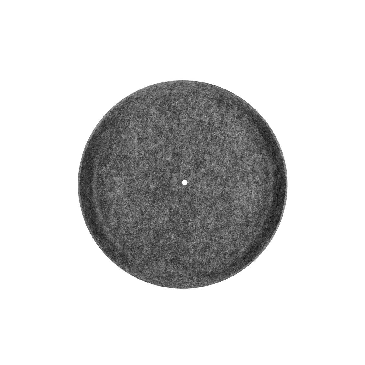 LA 1010403 GRIP! FLAT plstěné stínidlo Ø50 cm x 6, 2 cm, antracit - BIG WHITE (SLV)