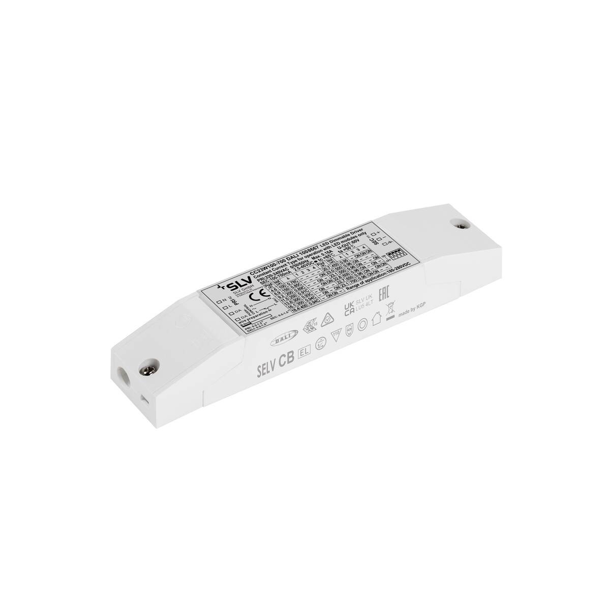 LA 1008672 Odpuzovač standard, pro ovladatelné ovladače DALI: 1008666, 1008667, 1008668 - BIG WHITE (SLV) (obrázek 3)
