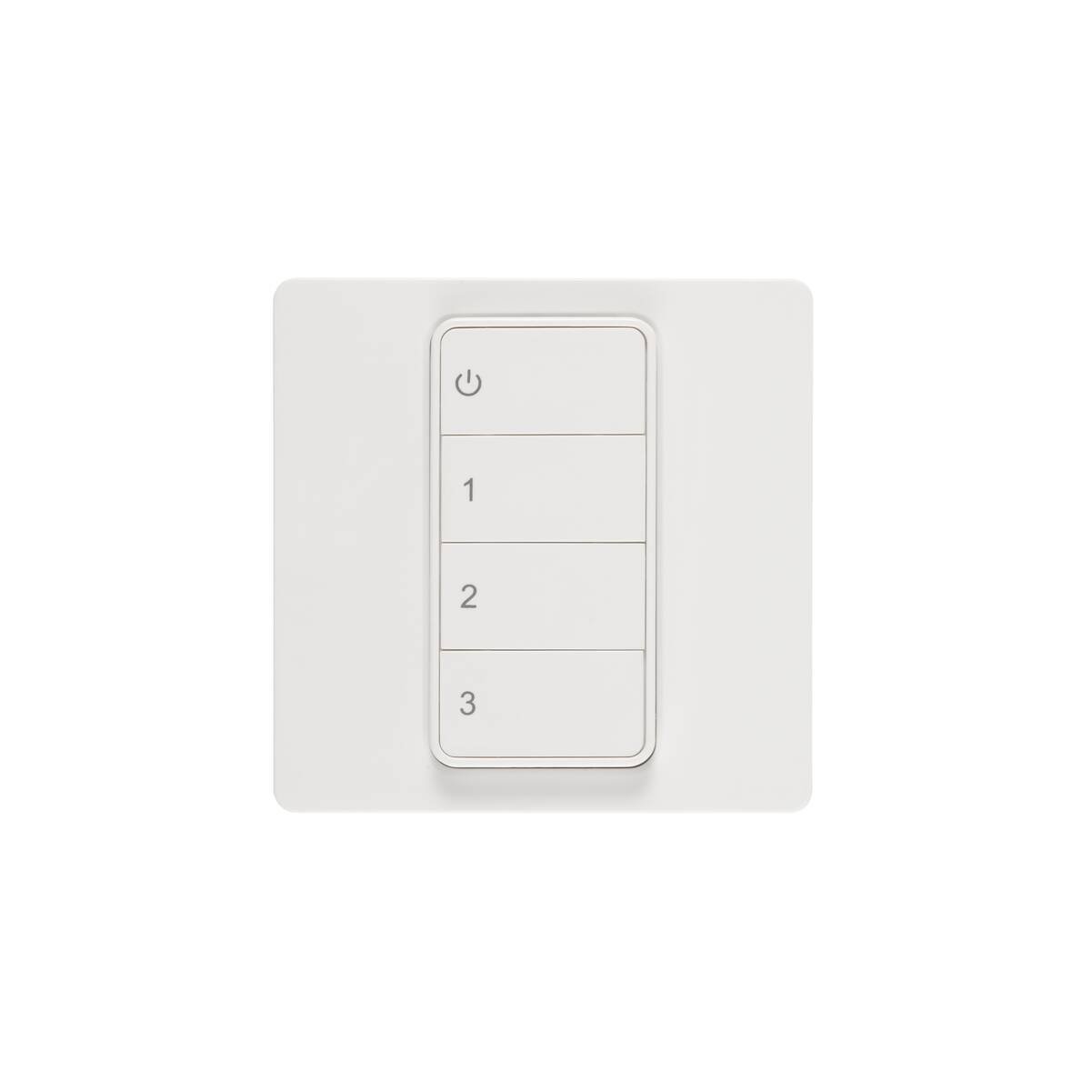 LA 1010476 SLV CONNECT REMOTE CONTROL dálkové ovládání, L: 6. 6 cm, bílý - BIG WHITE (SLV)