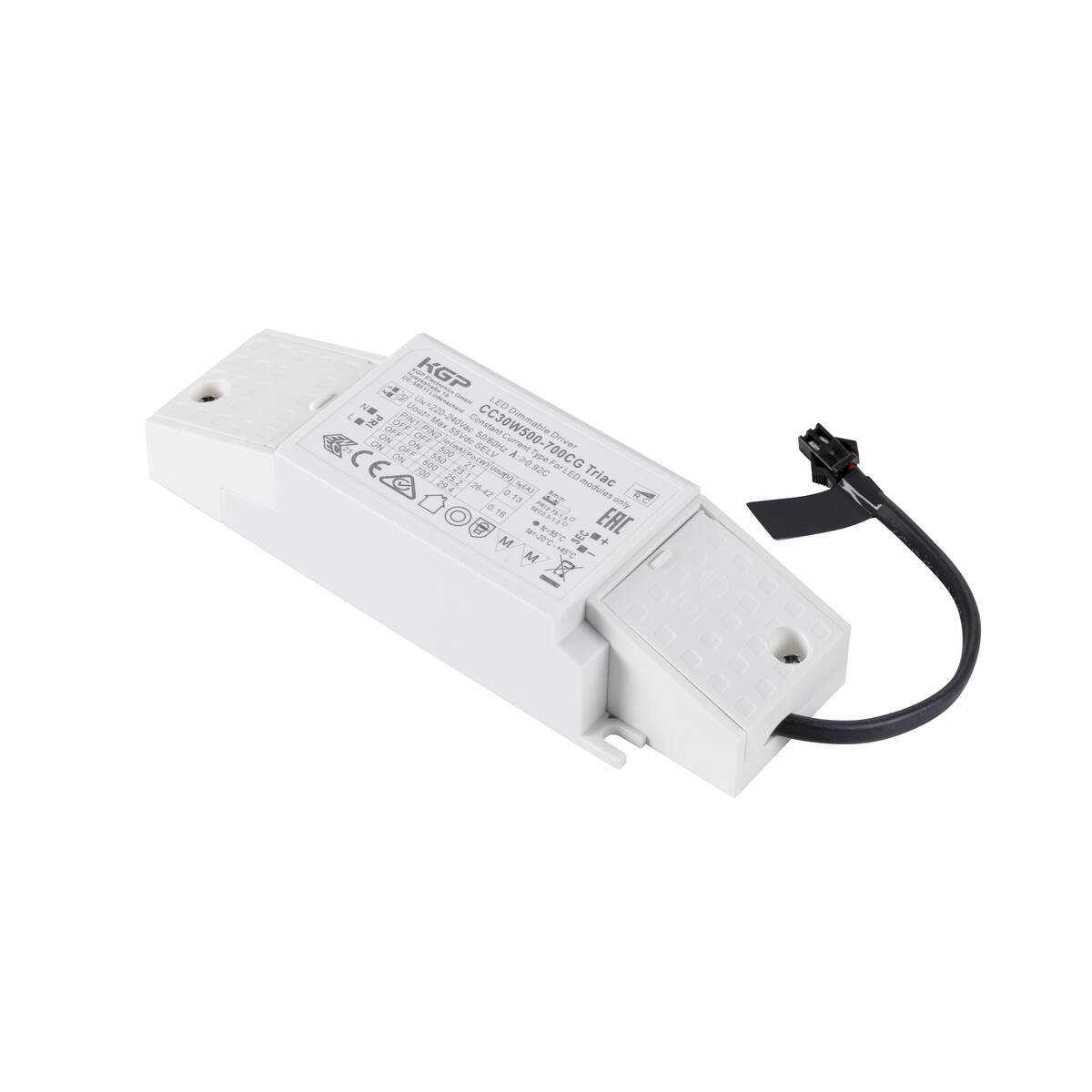 LA 1010702 LED Driver 30 W, 700 mA, PHASE - BIG WHITE (SLV)