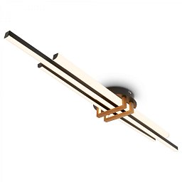 Obrázek pro produkt Tinka stropní svítidlo 98x16 cm - 30W, 3000lm, LED, teplá bílá, černá - BRILO