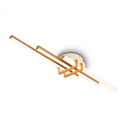 Obrázek pro produkt Tinka stropní svítidlo 78x16 cm - 21W, 2400lm, LED, teplá bílá, kávová - BRILO