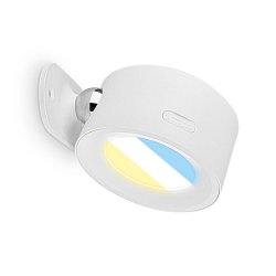 Obrázek pro produkt Tari nástěnné bodové svítidlo - 1,6W, 160lm, LED, nabíjecí, CCT, stmívatelné, bezdrátové, bílá - BRILONER