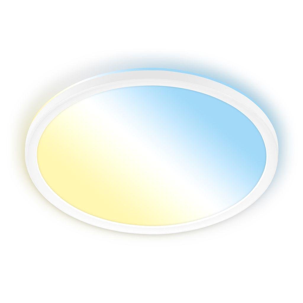 BRILO 3883016 AKCE - Tava A svítidlo LED panel pr.29,3 cm - 11W, 2400lm, energetická třída A, stmívatelné, CCT, bílé - BRILO