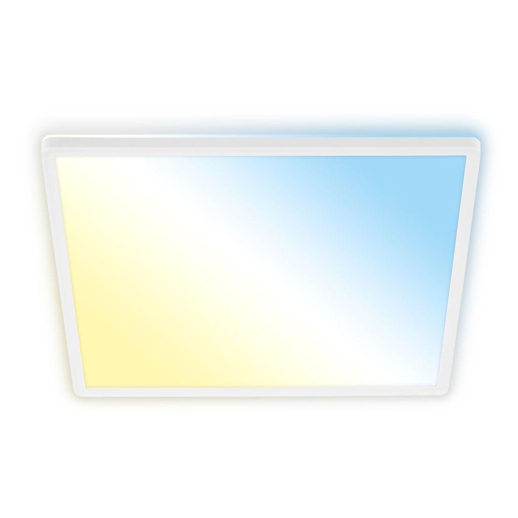 BRILO 3886016 AKCE - Tava A svítidlo LED panel 42x42 cm - 14W, 3000lm, energetická třída A, stmívatelné, CCT, bílé - BRILO