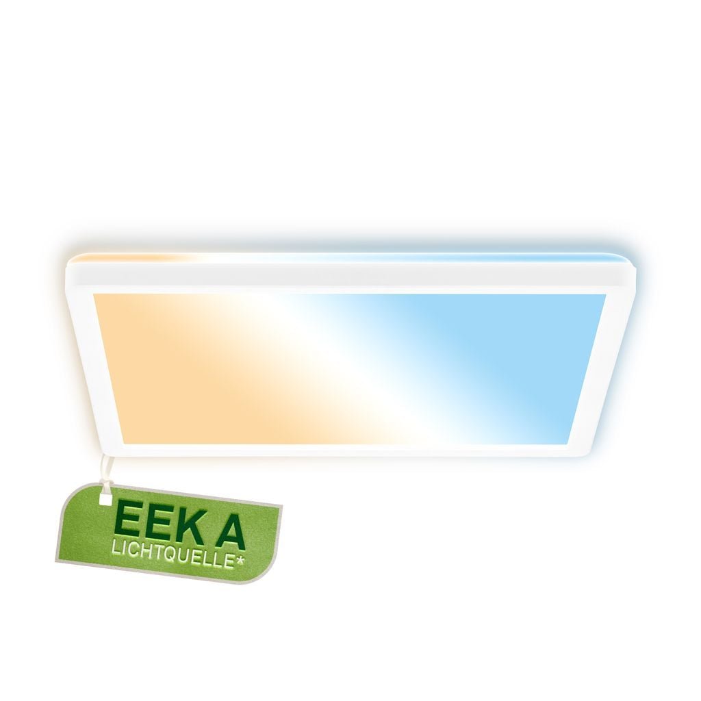 BRILO 3885016 Tava A svítidlo LED panel 29,3x29,3 cm - 11W, 2400lm, energetická třída A, stmívatelné, CCT, bílé - BRILO