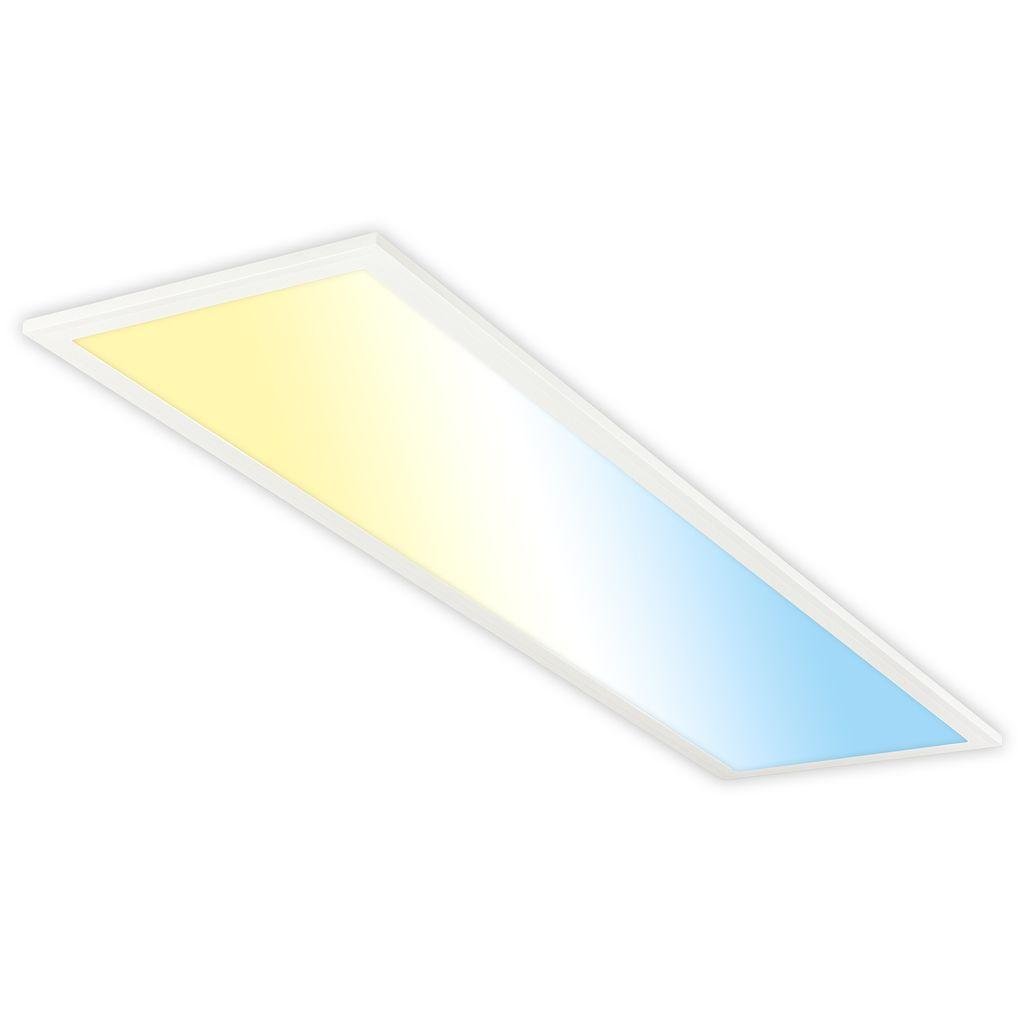 BRILO 3987016 AKCE - Piatto svítidlo LED panel 100x25 cm - 14W, 2900lm, energetická třída A, stmívatelná, CCT, bílé - BRILO