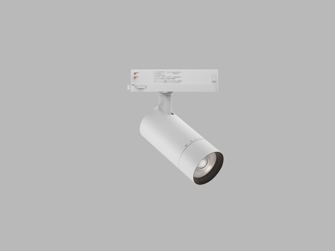 LED2 6095431D LED2 Lištové svítidlo LEON II M, W DALI/PUSH 20W 3000K bílá - LED2 Lighting (obrázek 4)