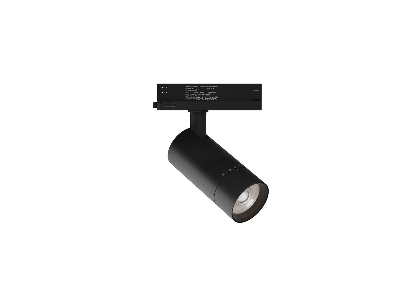 LED2 6095443D LED2 Lištové svítidlo LEON II M, B DALI/PUSH 20W 4000K černá - LED2 Lighting (obrázek 5)
