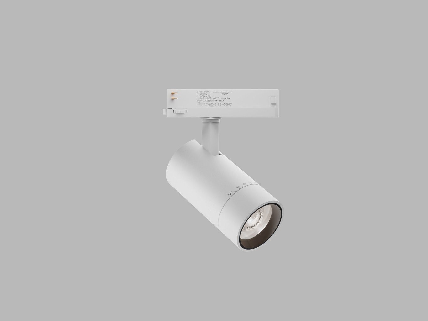 LED2 6095531D LED2 Lištové svítidlo LEON II L, W DALI/PUSH 28W 3000K bílá - LED2 Lighting (obrázek 4)