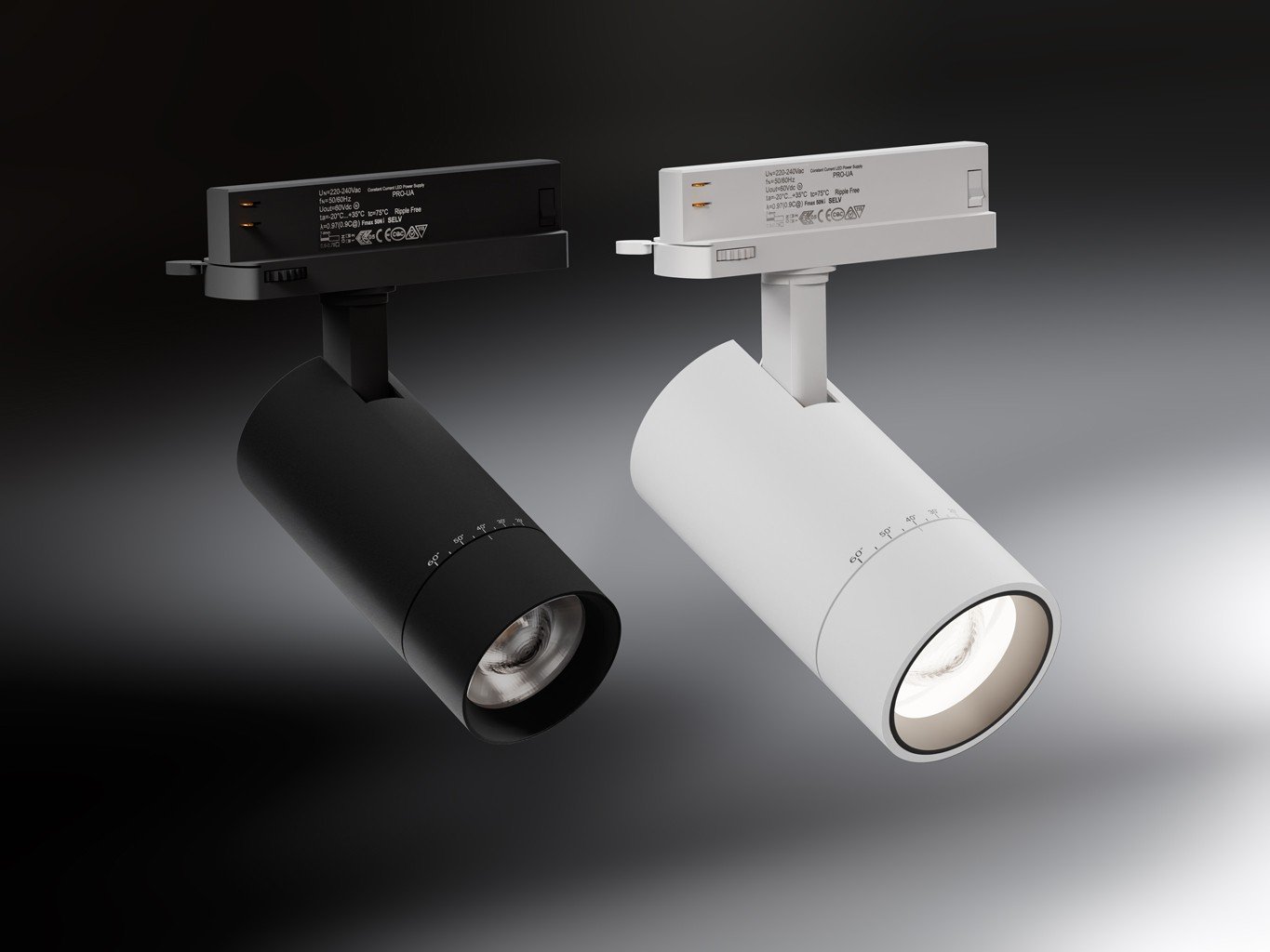 LED2 6095531D LED2 Lištové svítidlo LEON II L, W DALI/PUSH 28W 3000K bílá - LED2 Lighting (obrázek 8)