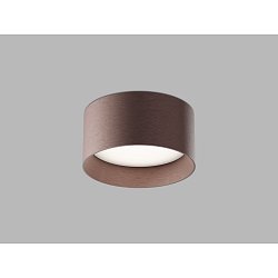 Obrázek pro produkt LED2 Stropní svítidlo ZETA ON M, CF TRIAC 9-15W 3000K/3500K/4000K UGR hnědá - LED2 Lighting