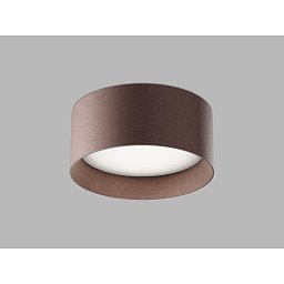 Obrázek pro produkt LED2 Stropní svítidlo ZETA ON L, CF CASAMBI TW 20W 3000K-4000K UGR hnědá - LED2 Lighting