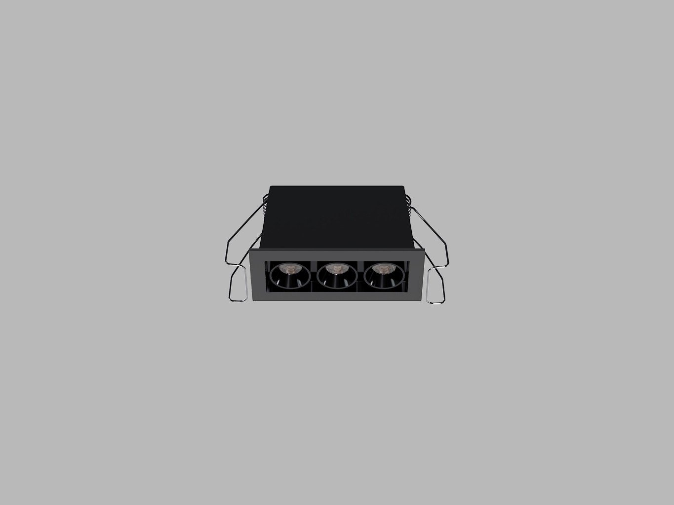 LED2 2560153D LED2 Zápustné svítidlo RIVA MINI 3, B DALI/PUSH 6W 3000K/3500K/4000K UGR černá - LED2 Lighting (obrázek 4)