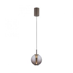 Obrázek pro produkt Závěsné svítidlo PURE Infinity bronzová, komfortně nastavitelná výška, ovladač, 2200-5000K - PAUL NEUHAUS