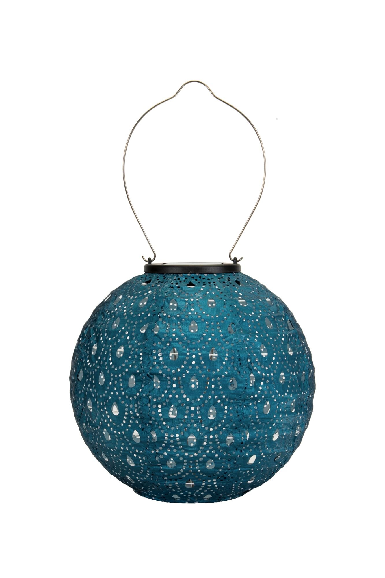 P 48304 Pauleen solární lucerna Sunshine Charm IP44 3500K 4lm tmavěmodrá - PAULMANN