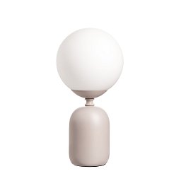 Obrázek pro produkt Pauleen stolní lampa Glowing Charm E14 max. 20W šedá/bílá - PAULMANN