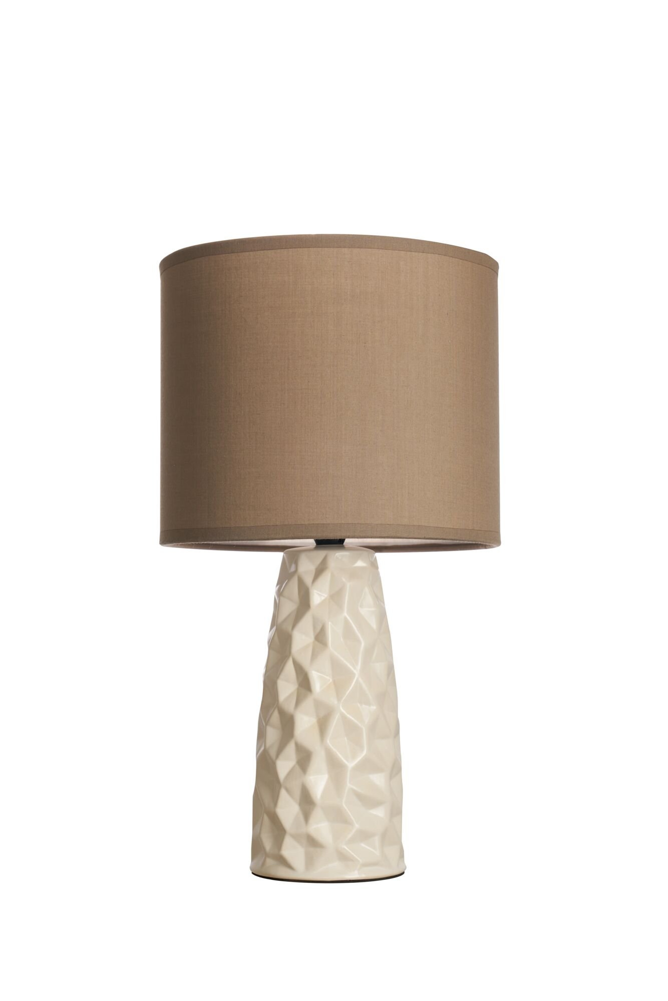 P 48353 Pauleen stolní lampa Fancy Sculpt E14 max. 20W taupe/krémová - PAULMANN