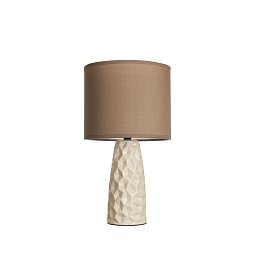 Obrázek pro produkt Pauleen stolní lampa Fancy Sculpt E14 max. 20W taupe/krémová - PAULMANN