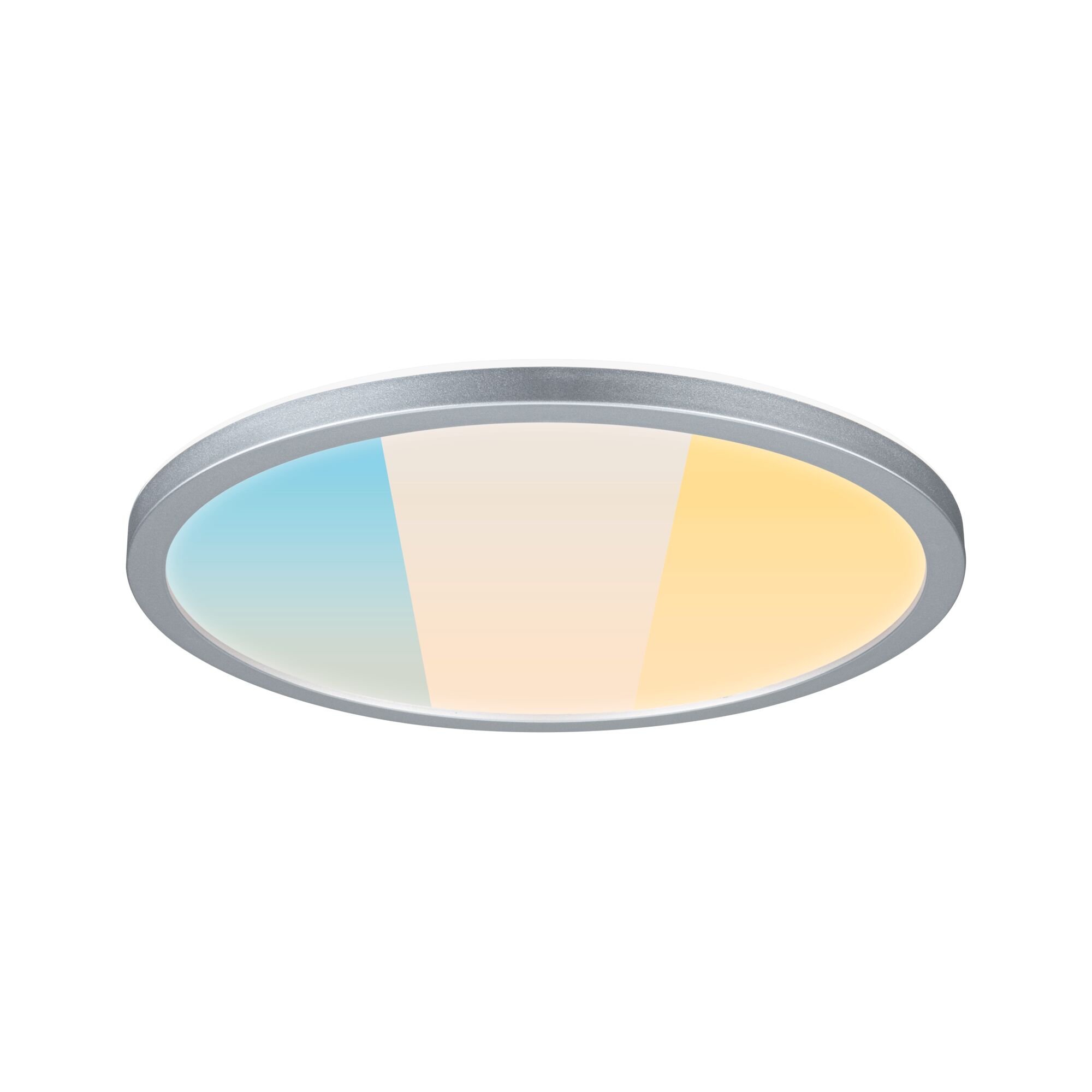 P 71274 LED Panel Atria Shine IP44 kruhové 298mm 14,8W 3000 - 6500K matný chrom - PAULMANN