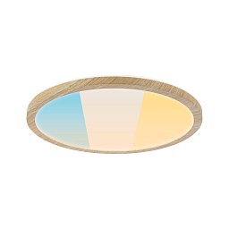 Obrázek pro produkt LED Panel Atria Shine IP44 kruhové 298mm 14,8W 3000 - 6500K design dřevo - PAULMANN