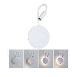 Obrázek pro produkt LED nabíjecí nástěnné svítidlo Miora 2700K / 3,7V 0,6W / 0,7W stmívatelné bílá - PAULMANN
