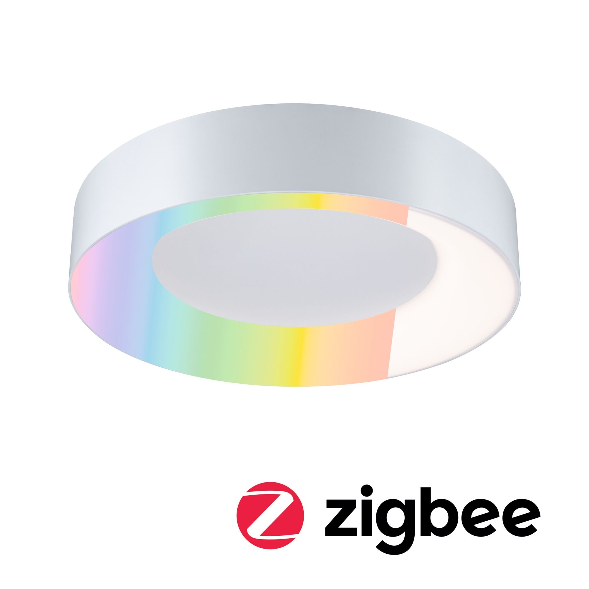 P 75414 LED stropní svítidlo Smart Home Zigbee 3.0 Casca IP44 RGBW+ 230V 20W bílá mat - PAULMANN