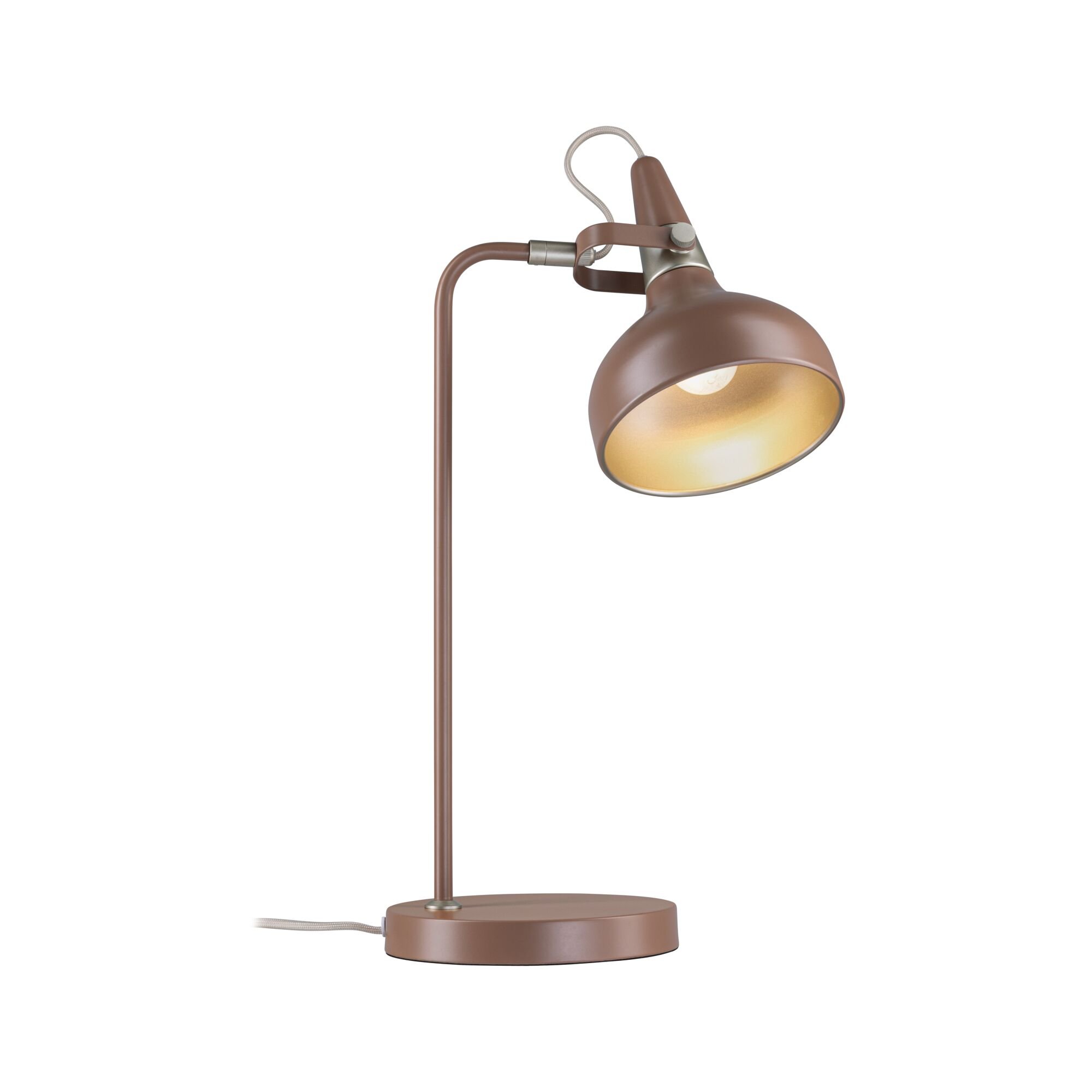 P 77067 Stolní lampa Juna Style E14 max. 20W nugátová kov - PAULMANN