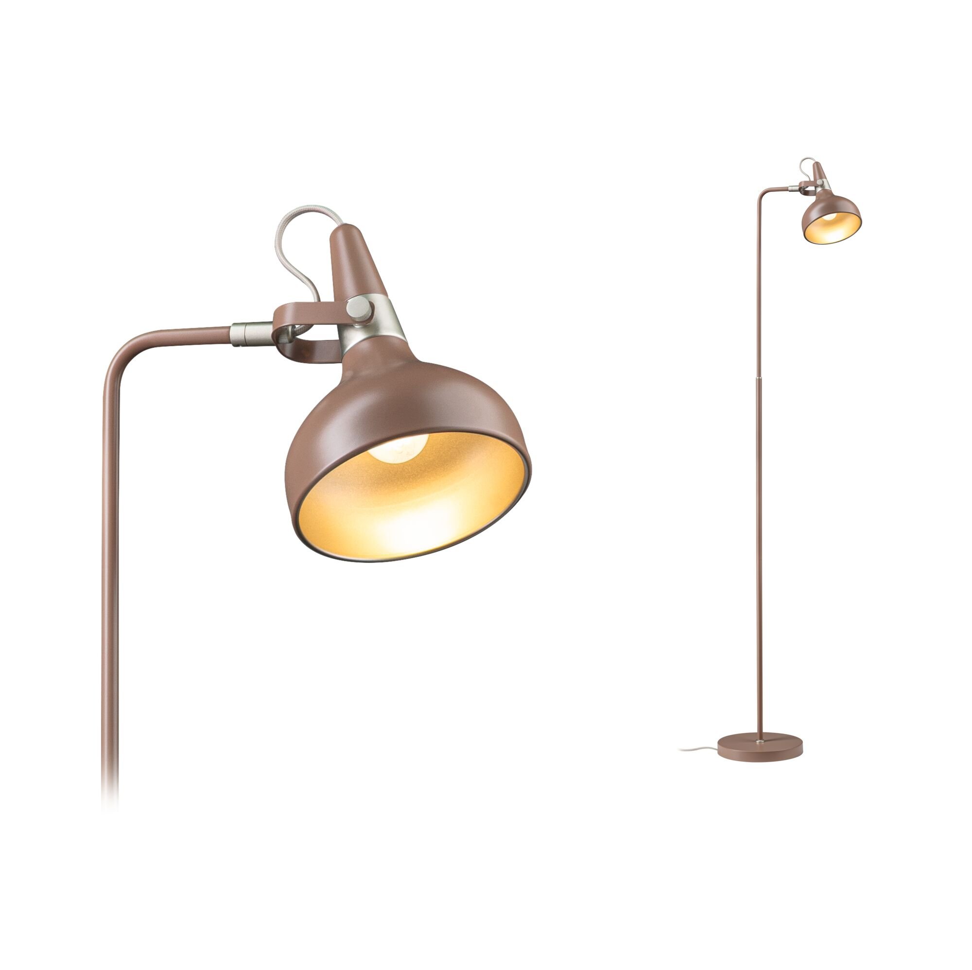 P 77069 Stojací svítidlo Juna Style E14 max. 20W nugátová kov - PAULMANN